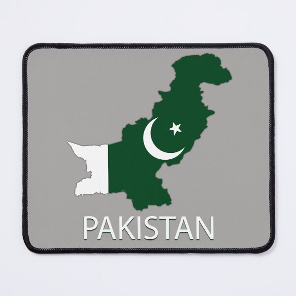Item preview, Pakistani Flag inside Map of Pakistan  designed and sold by mashmosh.