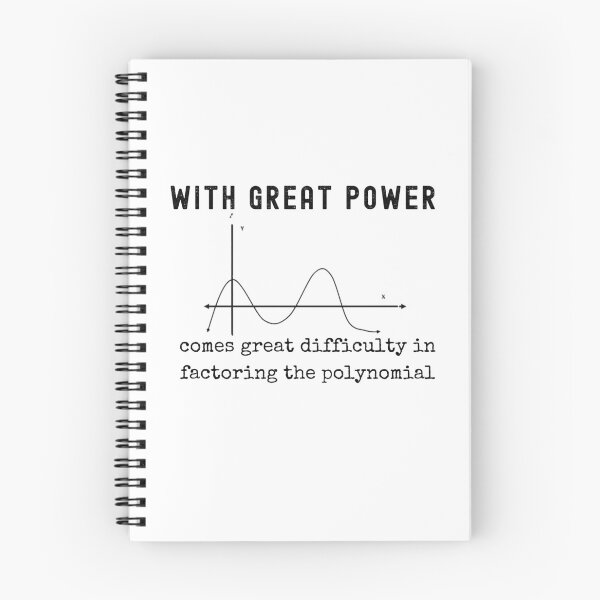 Item preview, Stats joke for maths nerd; Factoring the polynomial designed and sold by Hitokami.