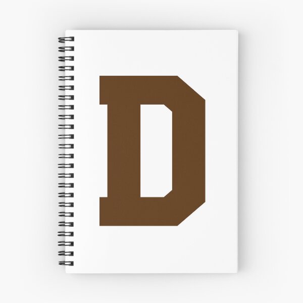 Item preview, Alphabet, Brown D, Sports letter D designed and sold by TheCultStuff.