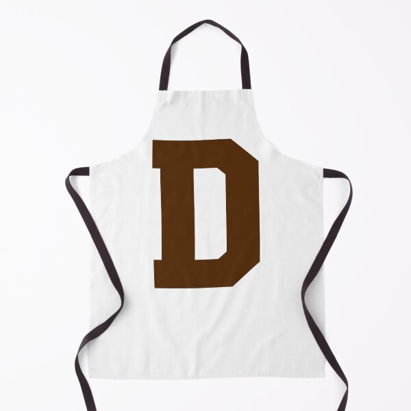 Item preview, Alphabet, Brown D, Sports letter D designed and sold by TheCultStuff.
