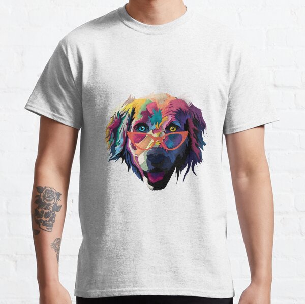 Hund Kopfhörer Tiere Cool Herren T-shirt XS-5XL Hund Kopfhörer Tiere Cool Herren T-shirt XS-5XL