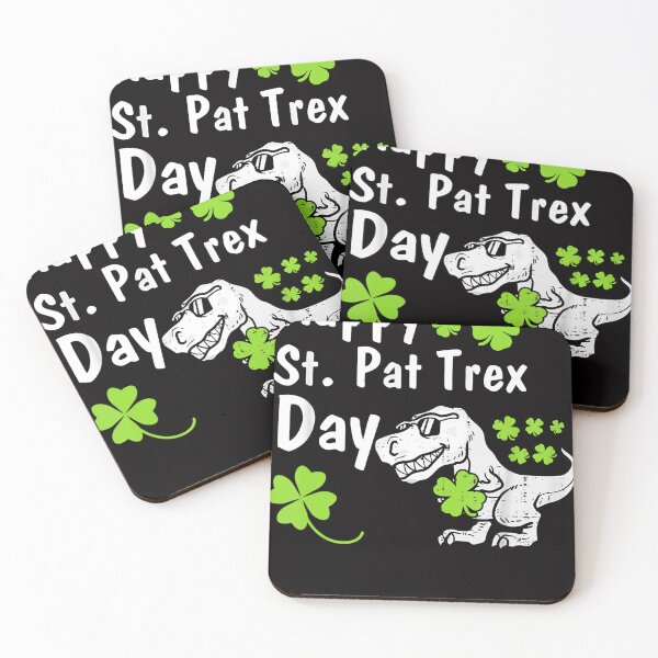 Item preview, Happy St Pat T Rex Saint Patricks Day Funny Dinosaur Boys designed and sold by Michaelmansr572.