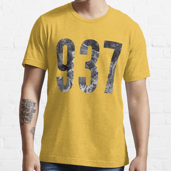 Cincinnati Retro 3D Yellow Tee - Cincinnati Vintage Mens Womens