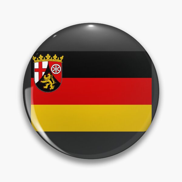 Item preview, Flag of Rhineland-Palatinate designed and sold by Freihalt.
