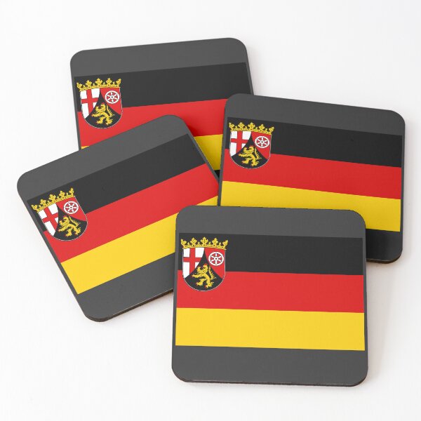 Item preview, Flag of Rhineland-Palatinate designed and sold by Freihalt.