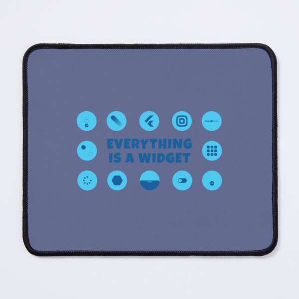 Item preview, Everything is a Widget - Flutter    designed and sold by TheMaeBLifes.