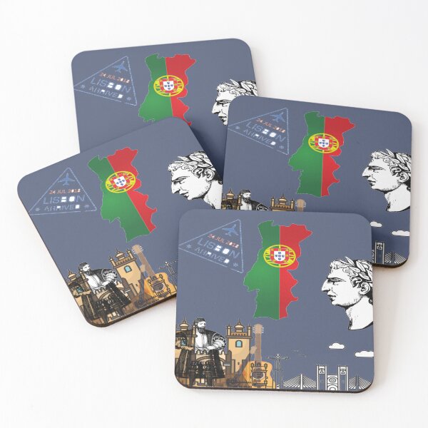 Item preview, Portugal map designed and sold by FunZoo.