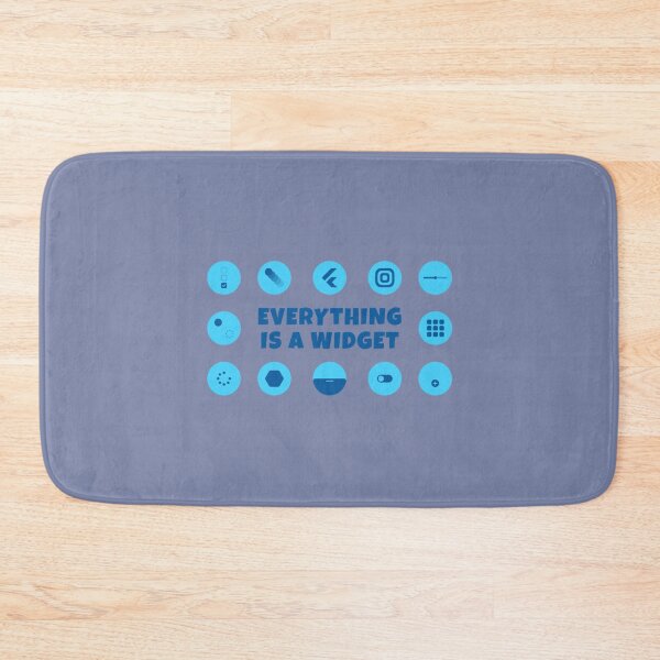 Item preview, Everything is a Widget - Flutter    designed and sold by TheMaeBLifes.