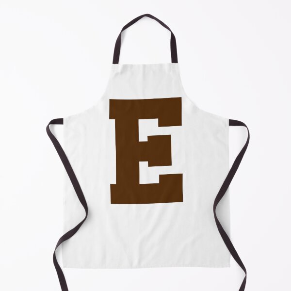 Item preview, Alphabet, Brown E, Sports letter E designed and sold by TheCultStuff.