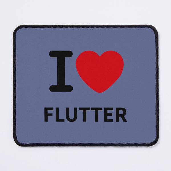 Item preview, I Heart Flutter   designed and sold by TheMaeBLifes.