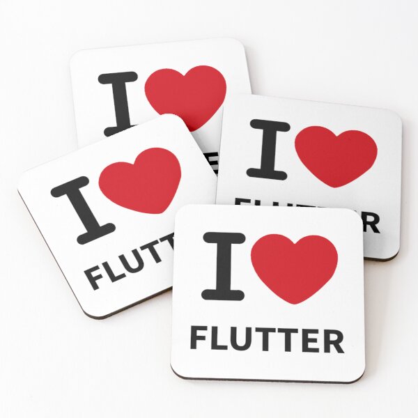 Item preview, I Heart Flutter   designed and sold by TheMaeBLifes.