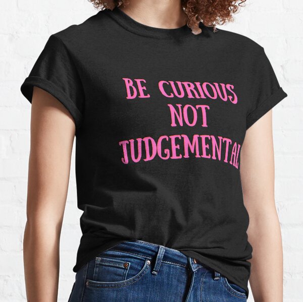 Womens Ted Lasso Be Curious Not Judgemental V-Neck T-Shirt
