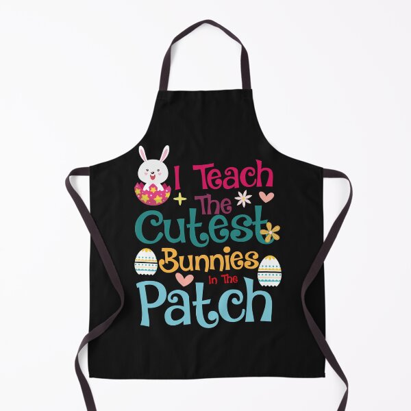 Item preview, Funny I Teach The Cutest Bunnies Patch designed and sold by Theparticular.