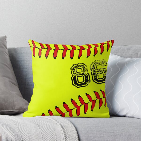 Artikelvorschau, Softballball Nummer 86, sechsundachtzig entworfen und verkauft von TheCultStuff.