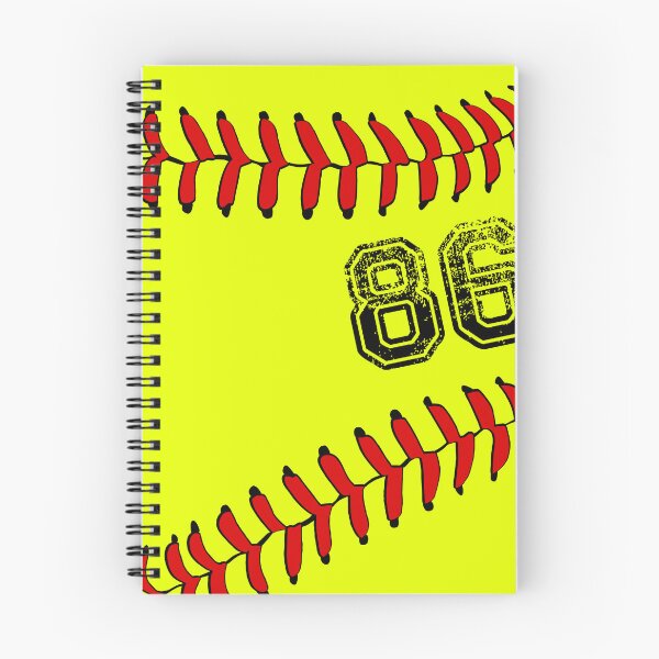 Artikelvorschau, Softballball Nummer 86, sechsundachtzig entworfen und verkauft von TheCultStuff.