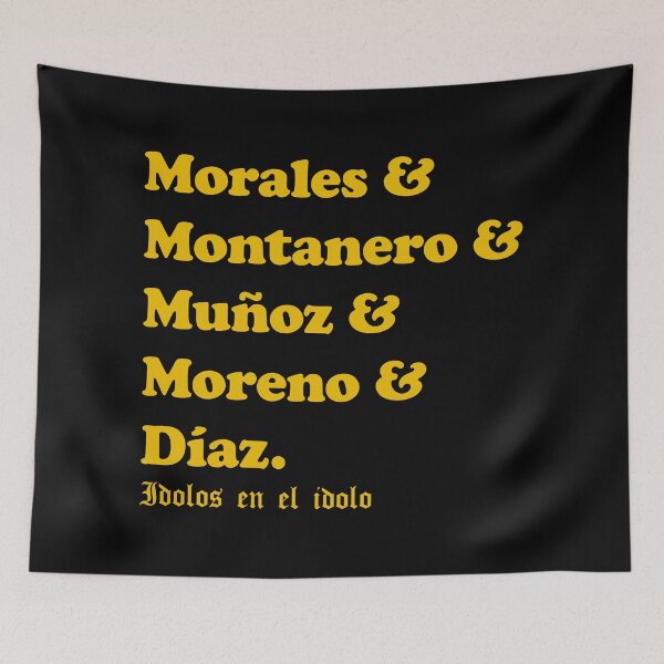 Item preview, camiseta de barcelona 2022, Idolos en el Idolo, Morales Montaner Munoz Moreno Diaz, Barcelona sporting Club Guayaquil Campeon del Futbol Ecuatoriano designed and sold by Cheeky Companions.