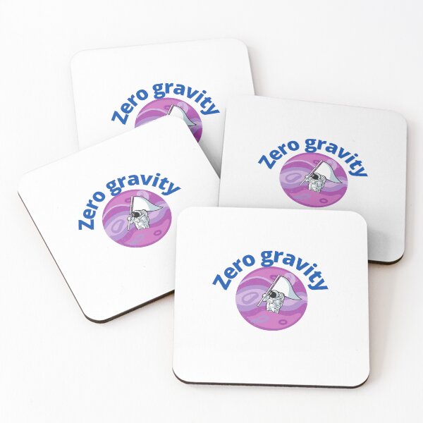 Item preview, Zero gravity purple planet and blue quote designed and sold by gabiworld.