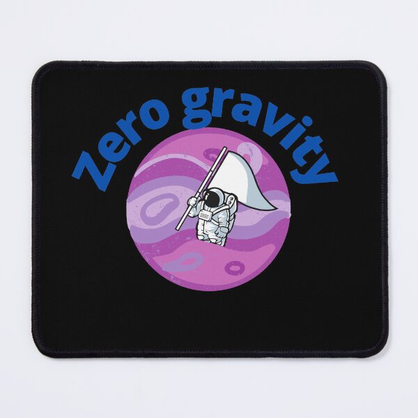 Item preview, Zero gravity purple planet and blue quote designed and sold by gabiworld.