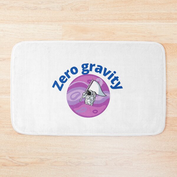 Item preview, Zero gravity purple planet and blue quote designed and sold by gabiworld.