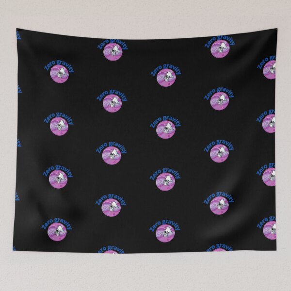Item preview, Zero gravity purple planet and blue quote designed and sold by gabiworld.
