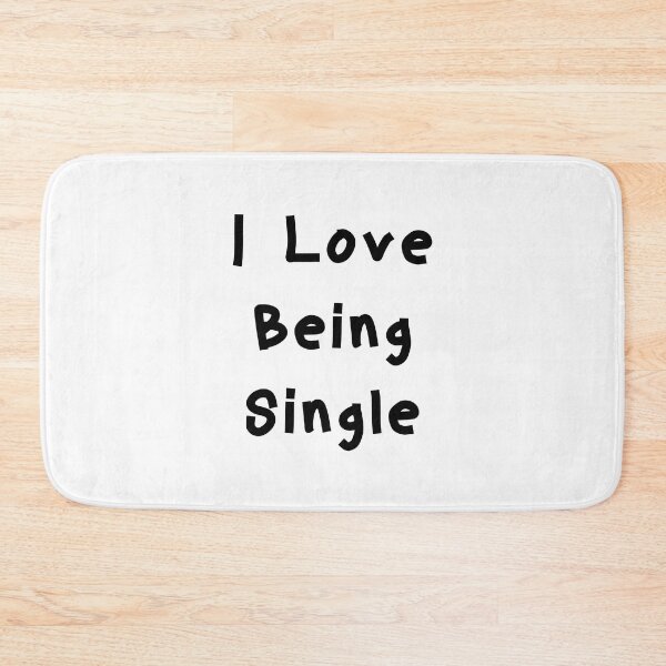 Item preview, I Love Being Single - Funny White Lie Party Ideas designed and sold by zacben.