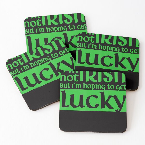 Item preview, I'm Not Irish But Hoping To Get Lucky St Patrick's Day designed and sold by JanetDonohoe.