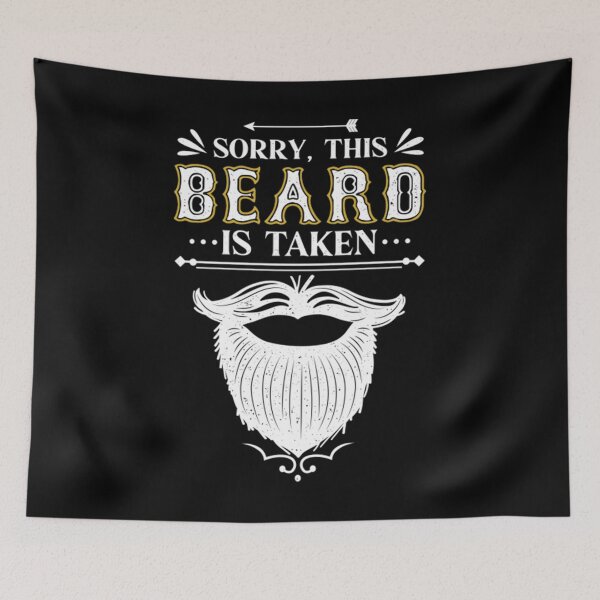 Item preview, Mens Sorry This Beard is Taken Country Retro Men designed and sold by BufFord71.