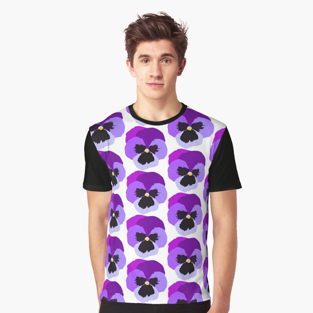 violet t shirt