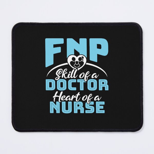 Item preview, FNP The Skill Of A Doctor The Heart Of A Nurse designed and sold by jaygo.