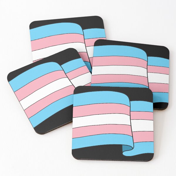 Item preview, Trans Flag for LGBTQ Transgender Pride designed and sold by puppiesonabus.