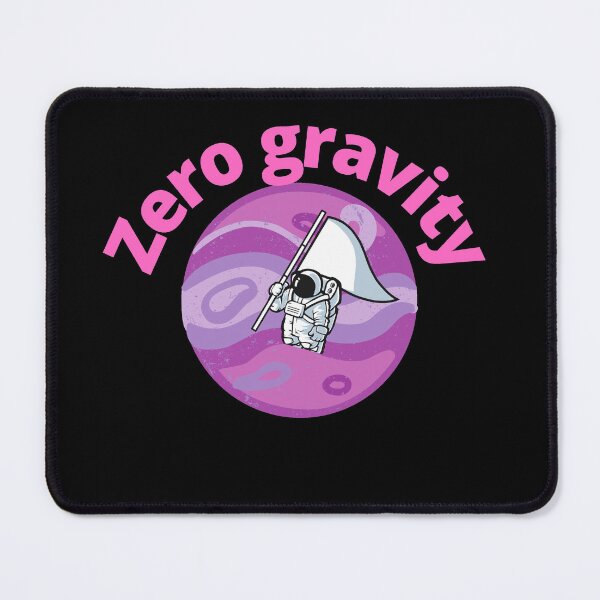 Item preview, Zero gravity purple planet and pink quote  designed and sold by gabiworld.