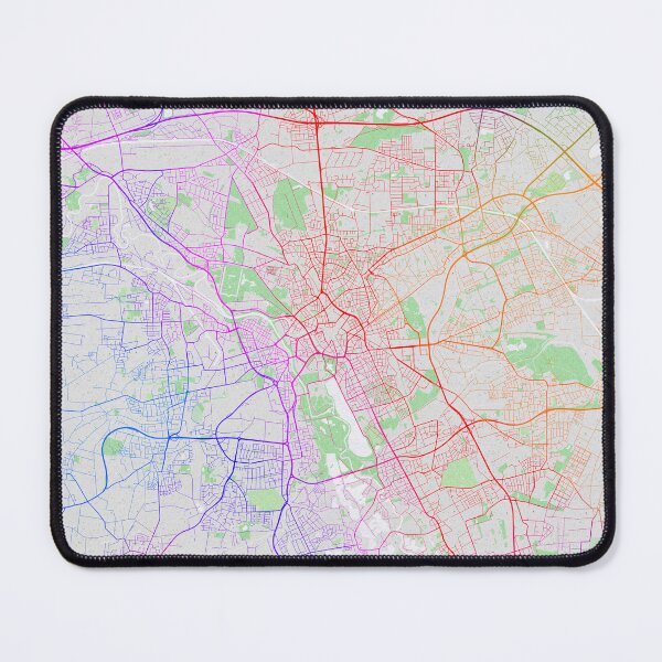 Item preview, Hanover City Map of Lower Saxony, Germany - Colorful designed and sold by deMAP.