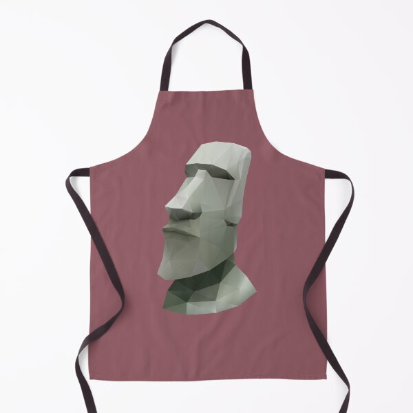 Item preview, Moai Polygon Art designed and sold by polymolystudio.