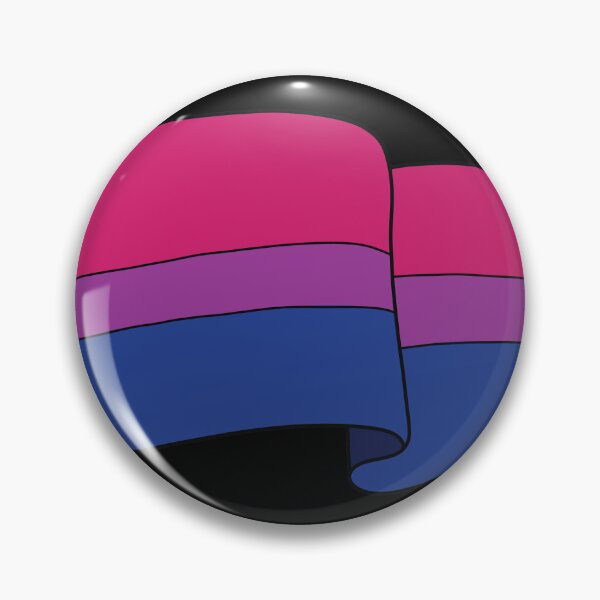 Item preview, Bi Flag for LGBTQ Bisexual Pride designed and sold by Hakuna Ricotta.