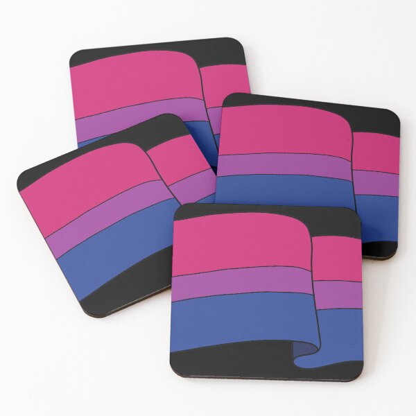 Item preview, Bi Flag for LGBTQ Bisexual Pride designed and sold by Hakuna Ricotta.