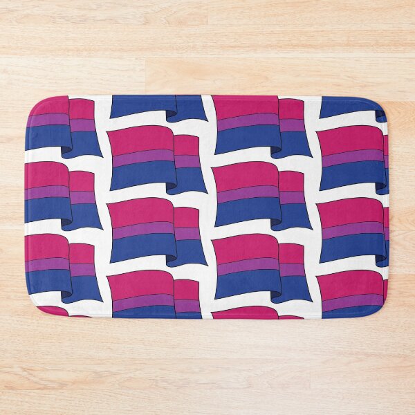 Item preview, Bi Flag for LGBTQ Bisexual Pride designed and sold by Hakuna Ricotta.
