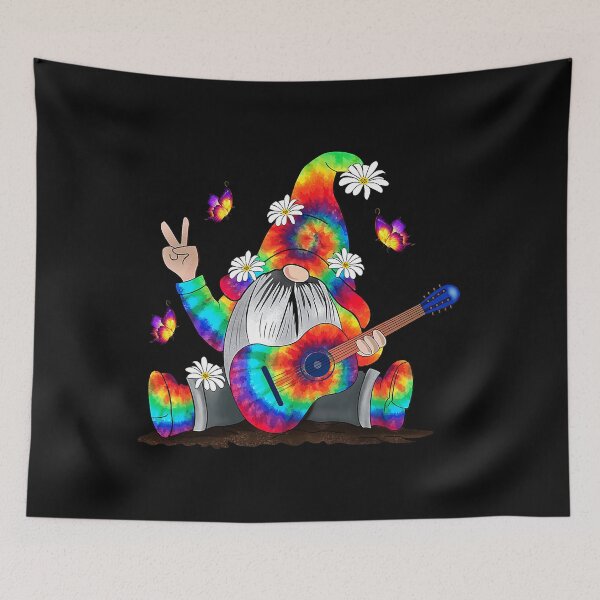 Item preview, Hippie Gnomes Tie Dye Daisy designed and sold by shannange.