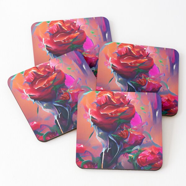 Item preview, abstract roses designed and sold by Izzypark13.