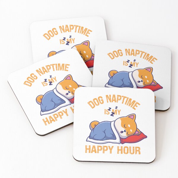 Item preview, Cute Dog Naptime Is My Happy Hour Funny Dog Nap Lovers Gift designed and sold by pedrored369.