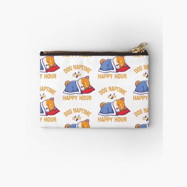Item preview, Cute Dog Naptime Is My Happy Hour Funny Dog Nap Lovers Gift designed and sold by pedrored369.