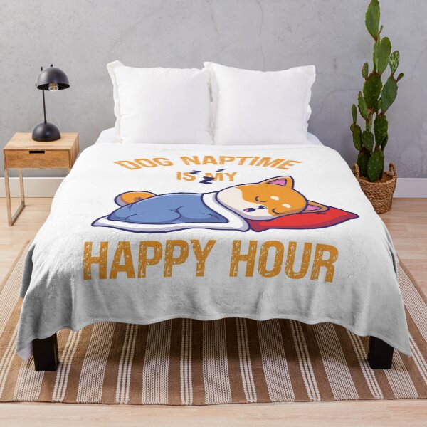 Item preview, Cute Dog Naptime Is My Happy Hour Funny Dog Nap Lovers Gift designed and sold by pedrored369.