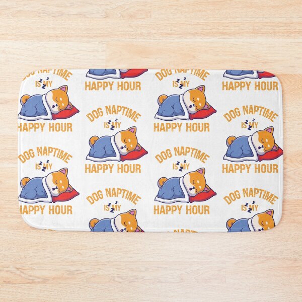 Item preview, Cute Dog Naptime Is My Happy Hour Funny Dog Nap Lovers Gift designed and sold by pedrored369.