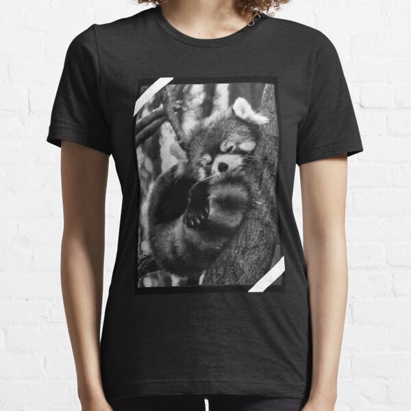 Panda roux T-shirt essentiel