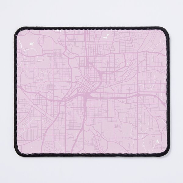 Item preview, Pink Atlanta Georgia Map Preppy Clean designed and sold by MarzStudio.