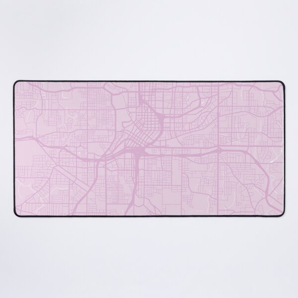 Item preview, Pink Atlanta Georgia Map Preppy Clean designed and sold by MarzStudio.