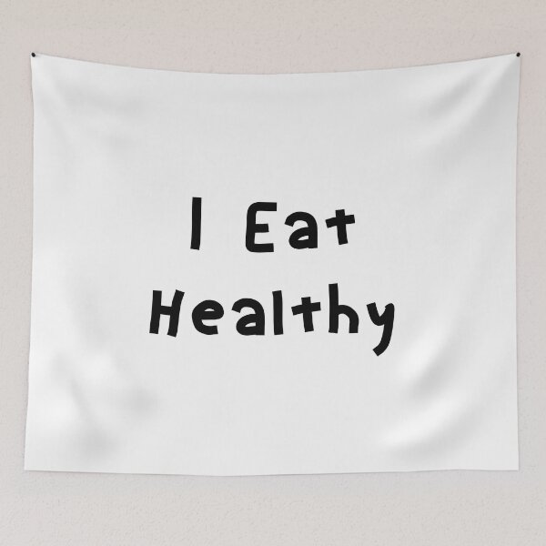 Item preview, I Eat Healthy - Funny White Lie Party Ideas designed and sold by zacben.