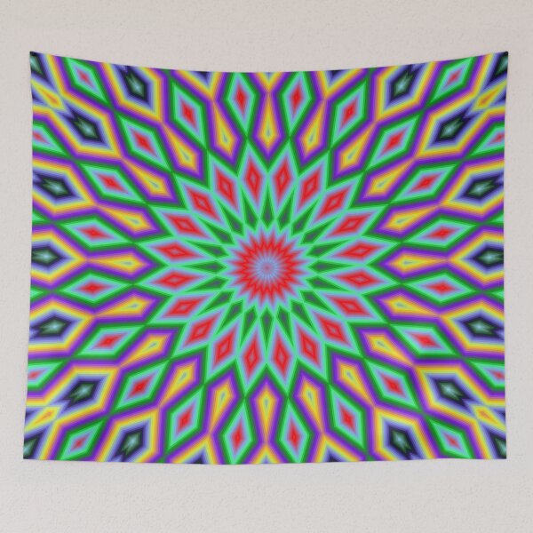 Item preview, Multicolored abstract colorful mandala texture background designed and sold by BestDesign87.