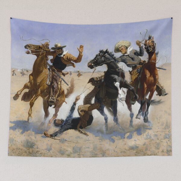 Item preview, Aiding a Comrade by Remington designed and sold by TheSoulOfArt.