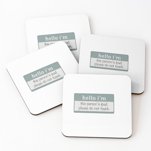 Item preview, ‘Hello I’m’ ipad designed and sold by PumpkinJoy.