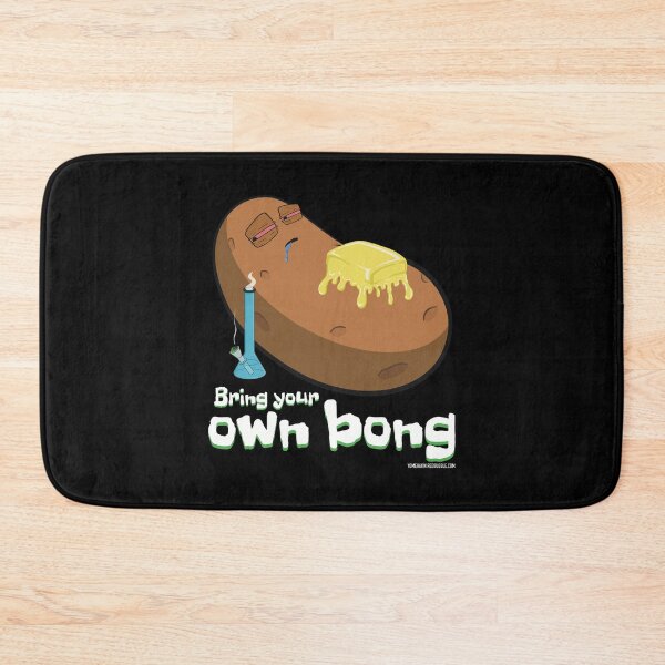 Item preview, Stoned baked potato cartoon-Bring your own bong  designed and sold by YomeHayin.
